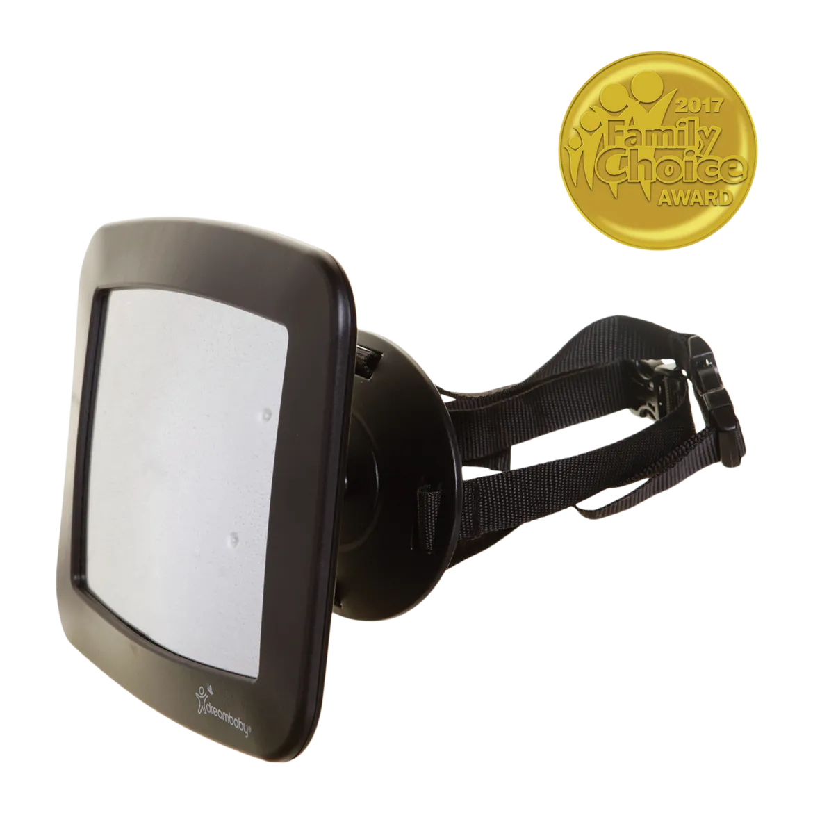 Adjustable Backseat Mirror with Securing Dial
