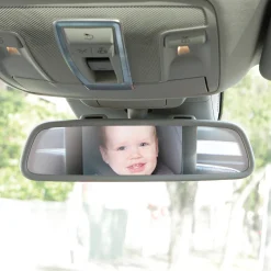 Adjustable Backseat Mirror with Securing Dial