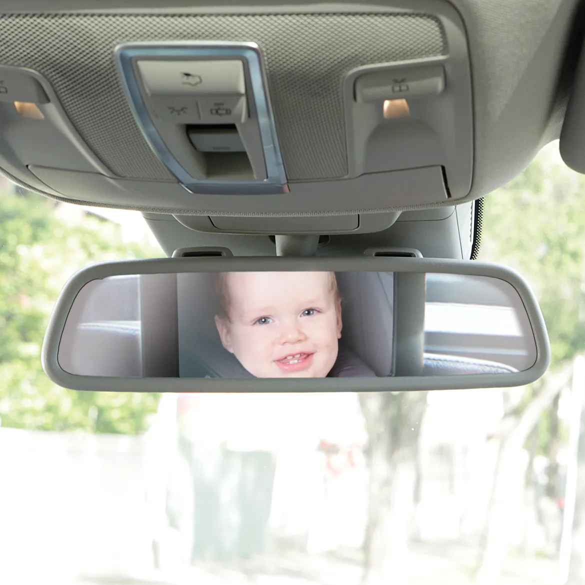 Adjustable Backseat Mirror with Securing Dial