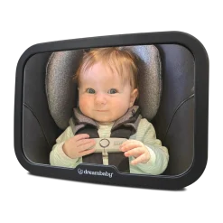 Adjustable Backseat Mirror with Securing Dial