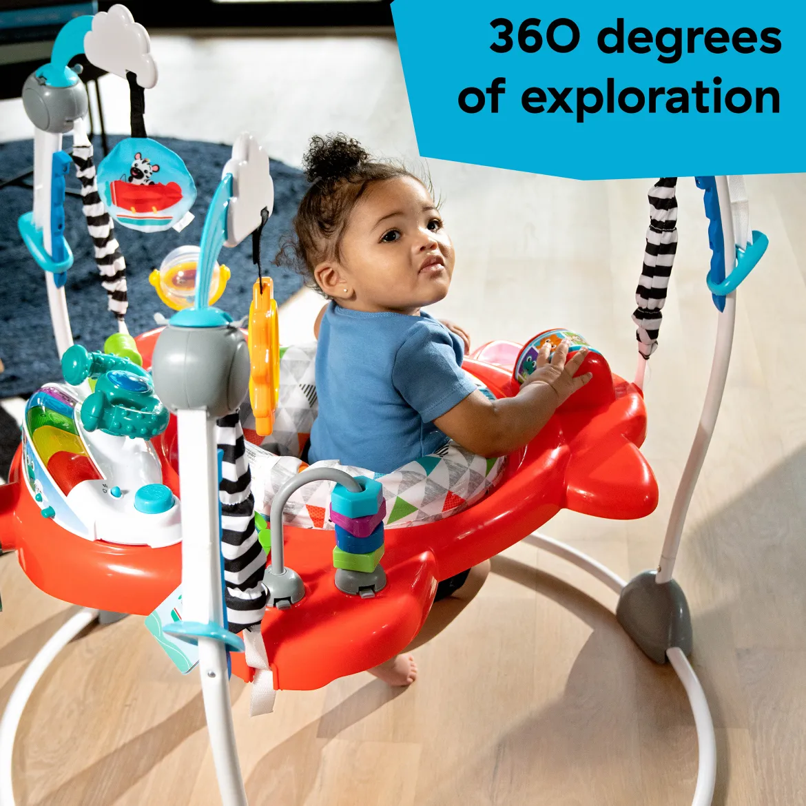 Airplane Adventure 2-in-1 Activity Jumper