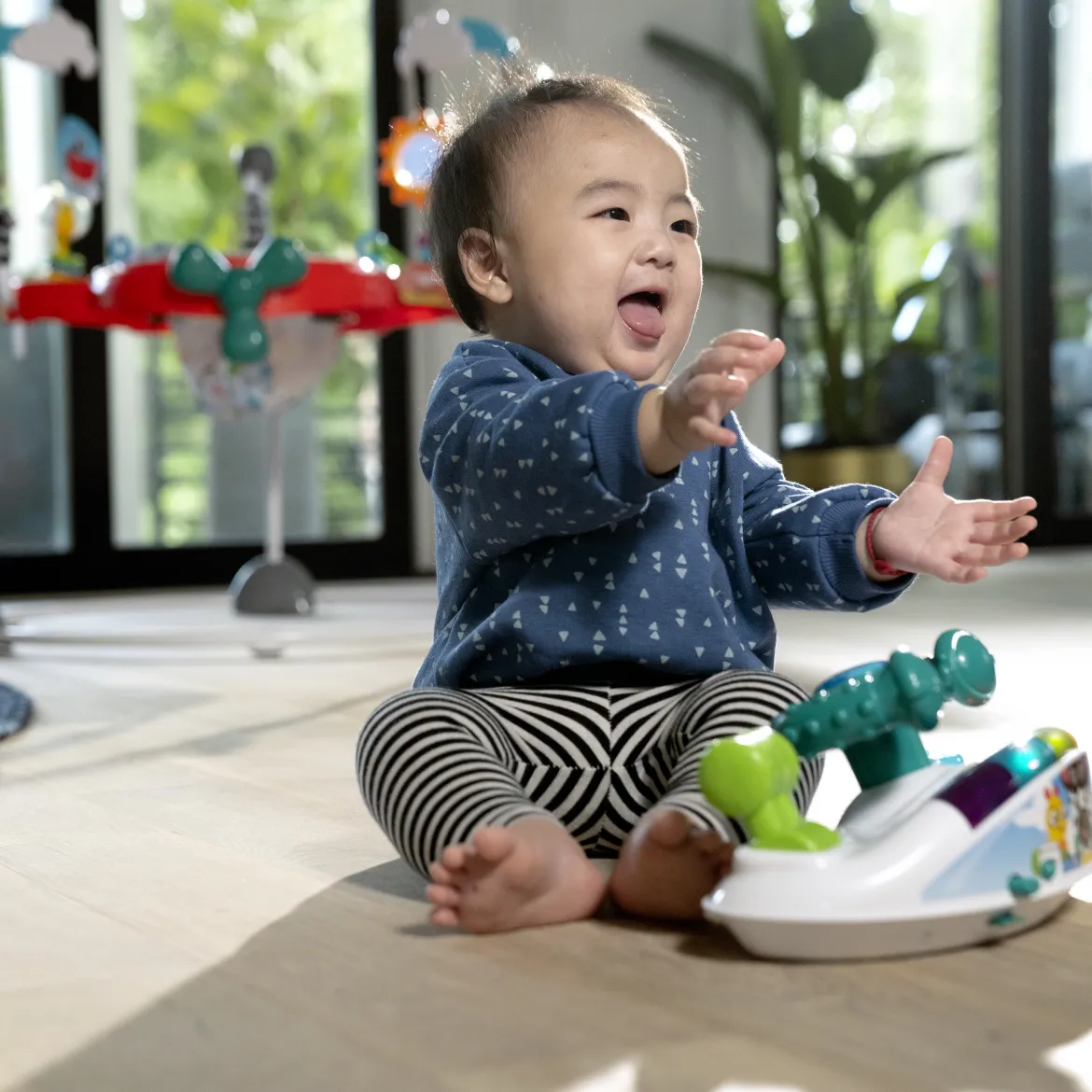 Airplane Adventure 2-in-1 Activity Jumper