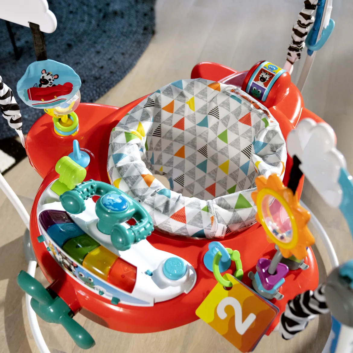 Airplane Adventure 2-in-1 Activity Jumper