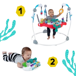 Airplane Adventure 2-in-1 Activity Jumper