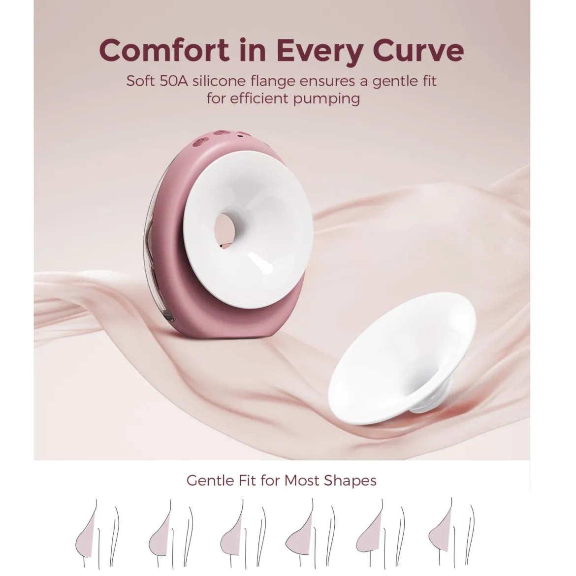 Air 1 Ultra-Slim Wearable Electric Breast Pump