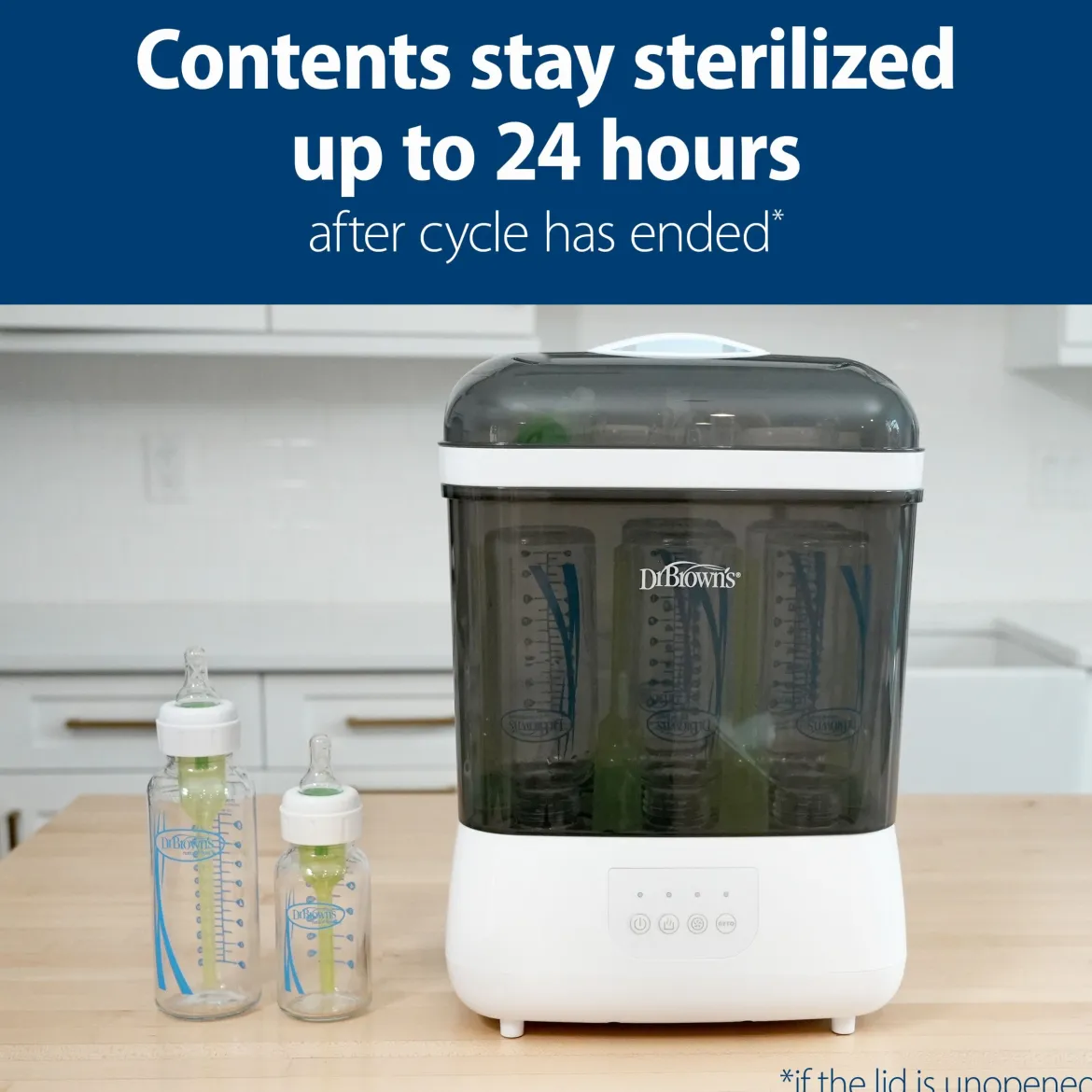 All-In-One Bottle Sterilizer and Dryer