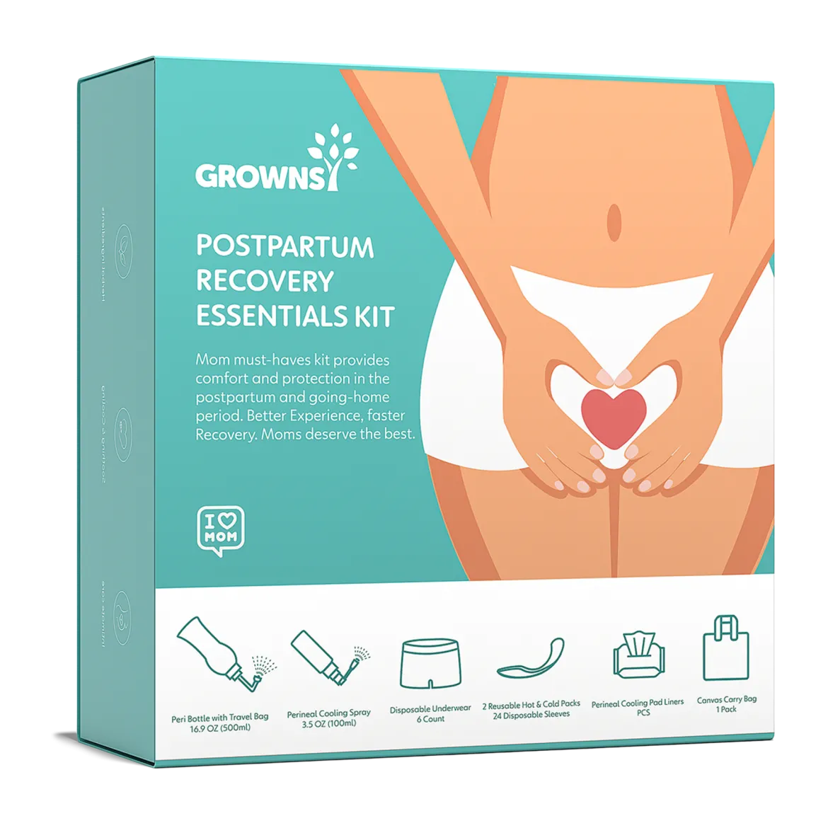 All-in-One Postpartum Essentials Recovery Kit