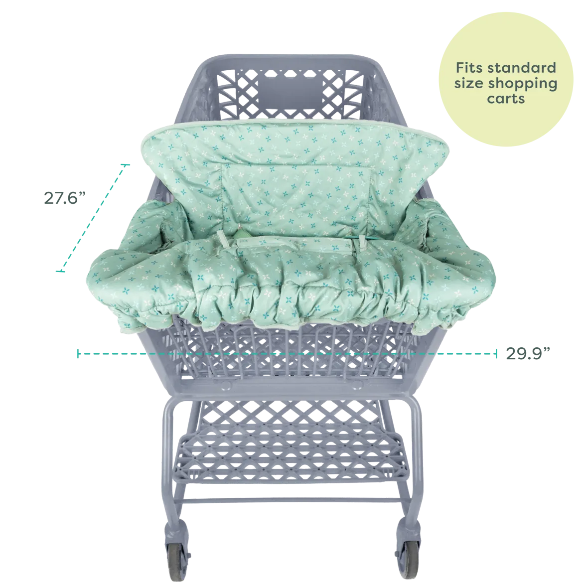 Antibacterial Compact Shopping Cart Cover