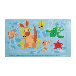 Anti-Slip Bath Mat with Too Hot Indicator
