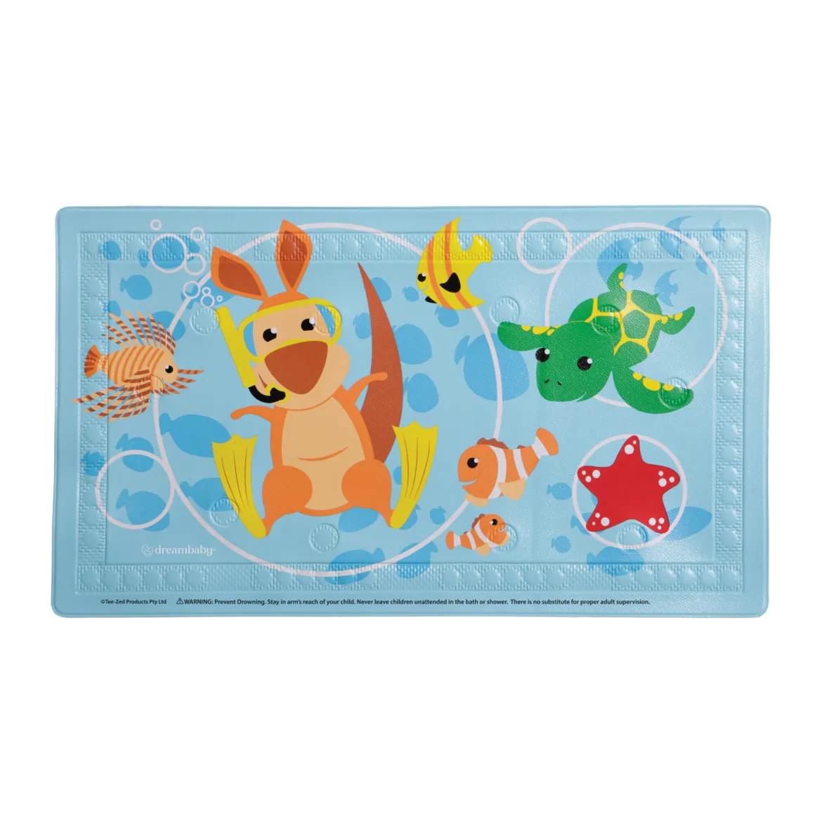 Anti-Slip Bath Mat with Too Hot Indicator