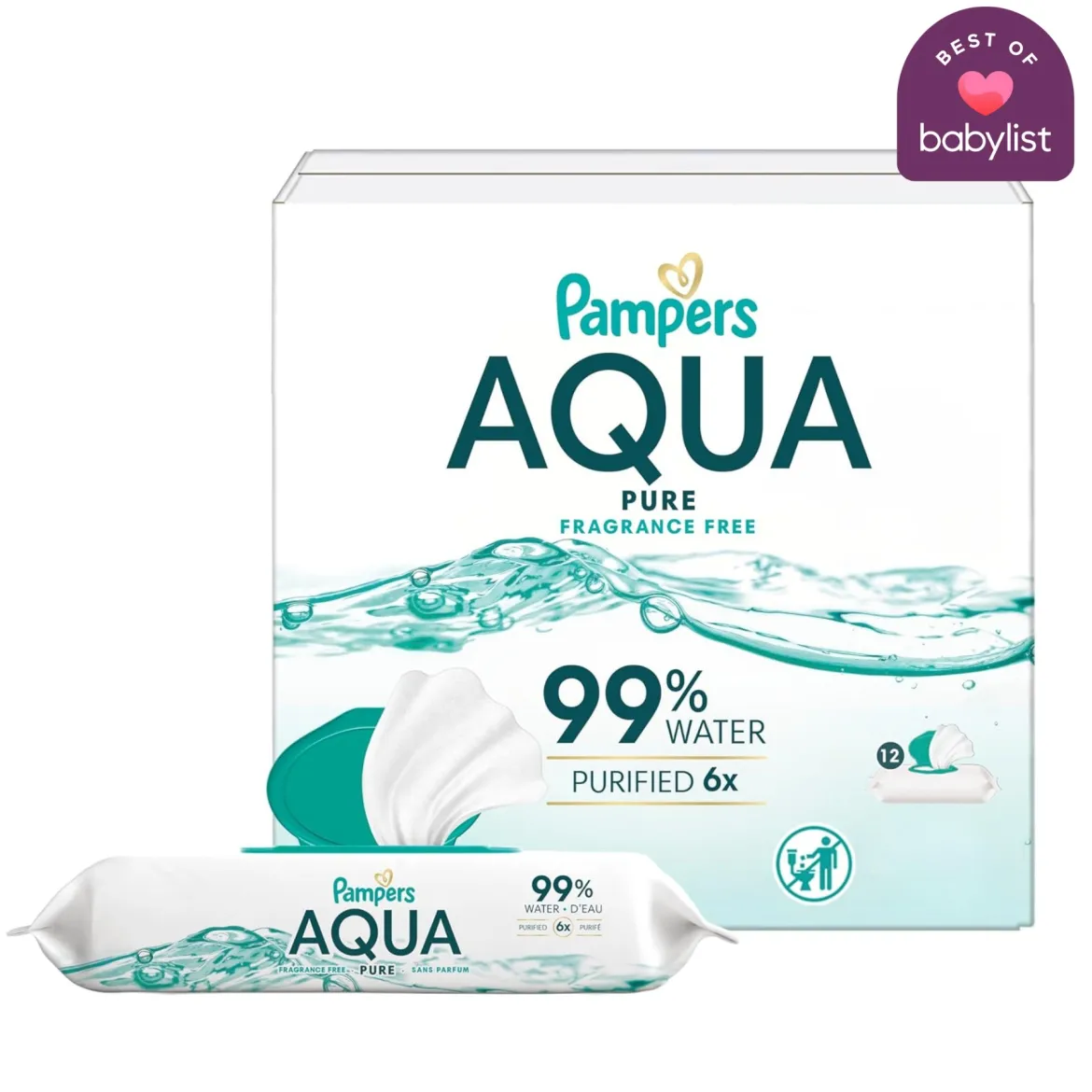 Aqua Pure Baby Wipes