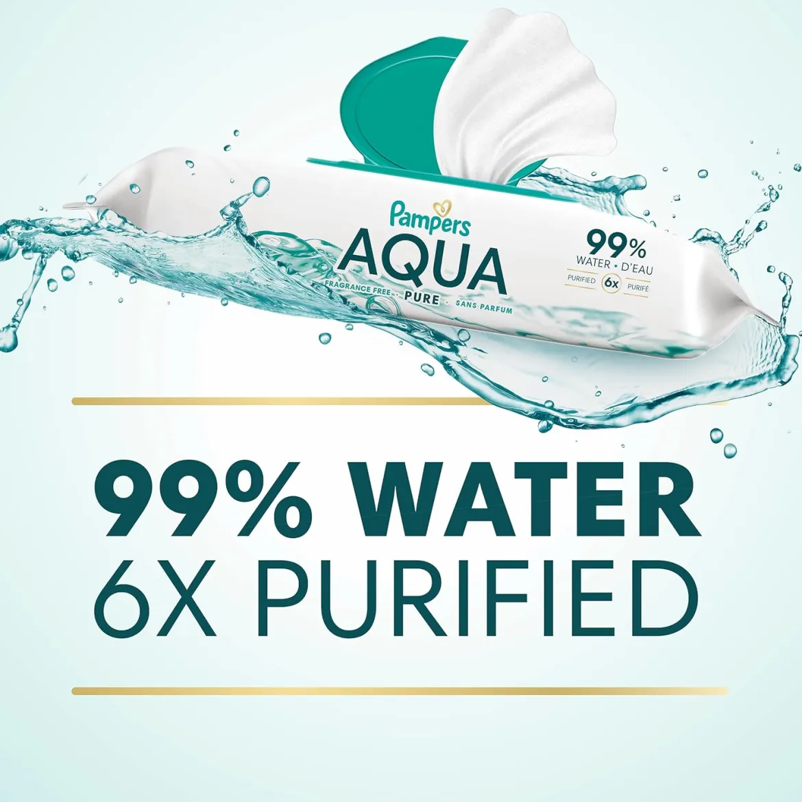Aqua Pure Baby Wipes