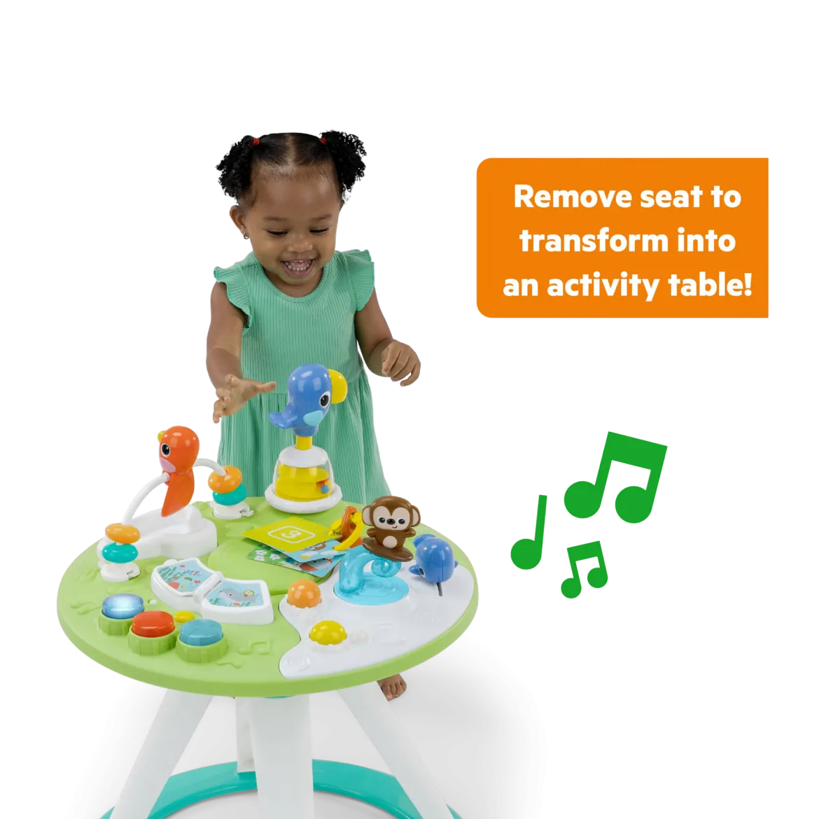Around We Go 2-in-1 Walk-Around Baby Activity Center and Table
