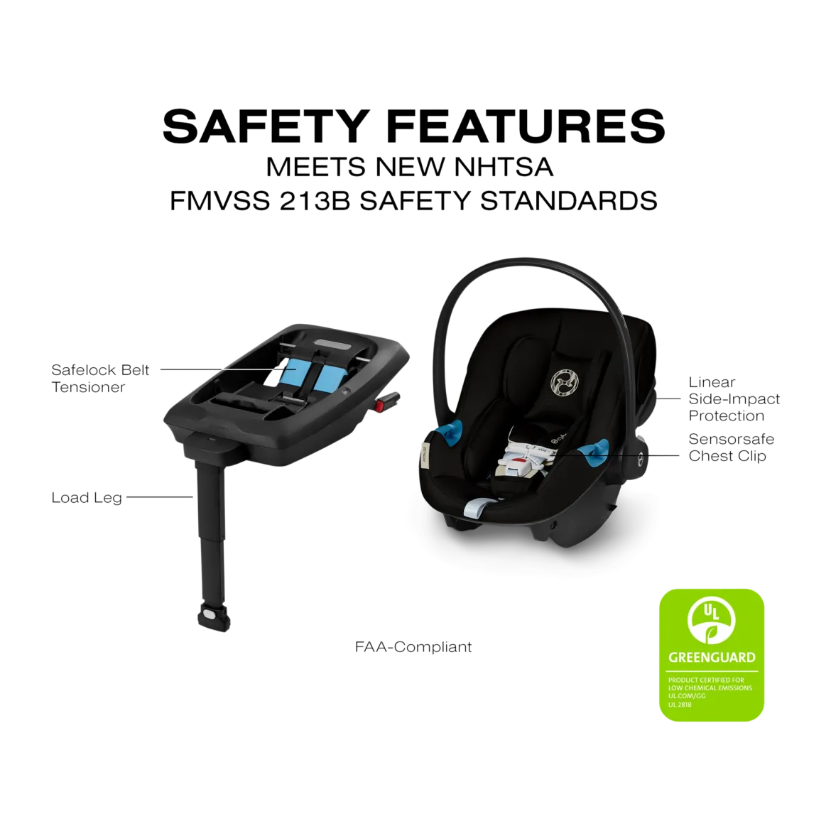 Aton G2 Infant Car Seat with Load Leg Base