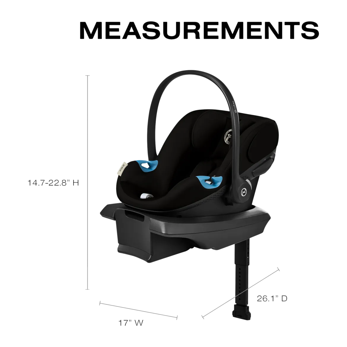 Aton G2 Infant Car Seat with Load Leg Base
