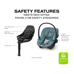 Aton G2 Swivel Infant Car Seat with Load Leg Base