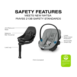 Aton G2 Swivel Infant Car Seat with Load Leg Base