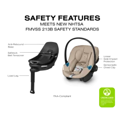 Aton G2 Swivel Infant Car Seat with Load Leg Base