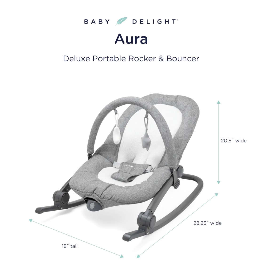 Aura Deluxe Portable Rocker & Seat