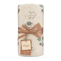 Avery Organic Cotton Knitted Baby Blanket