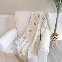 Avery Organic Cotton Knitted Baby Blanket