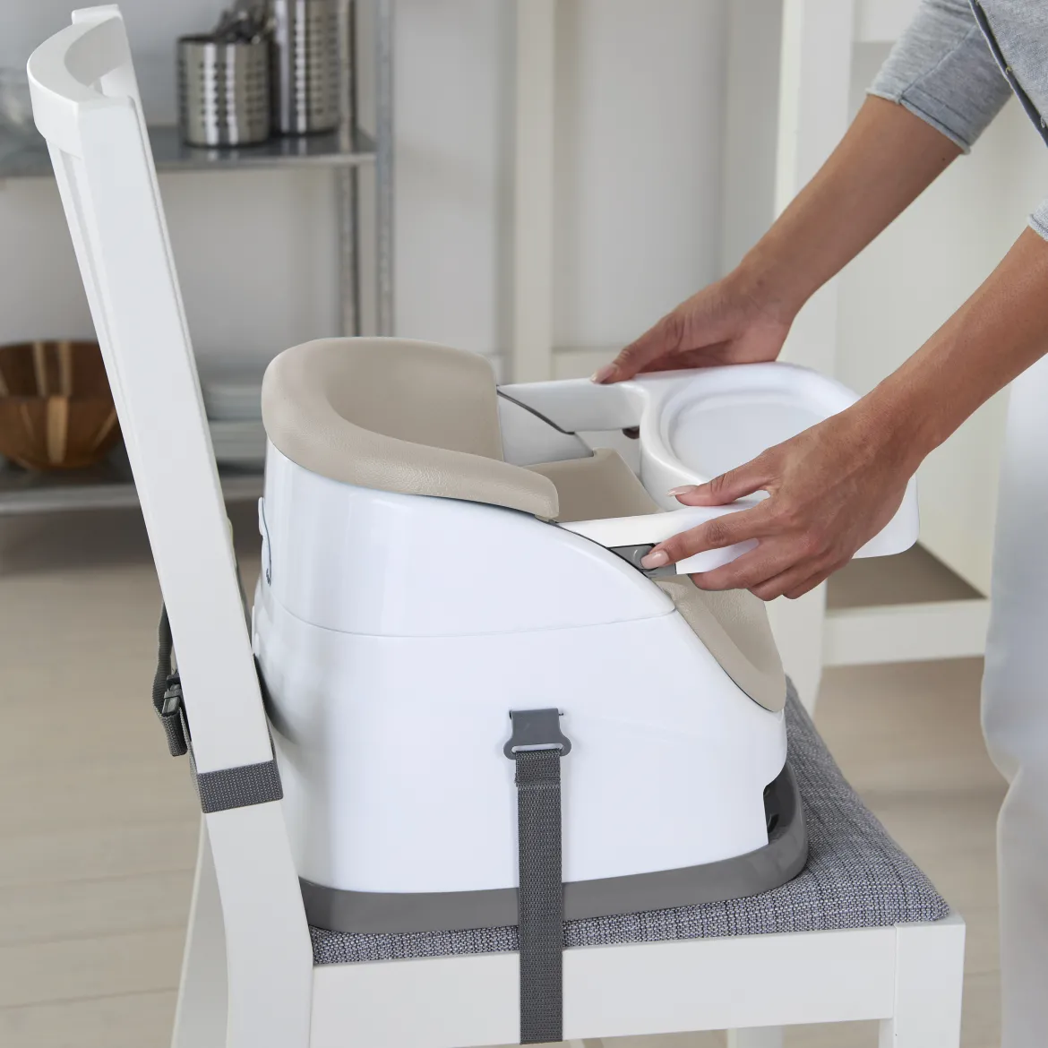 Baby Base 2-in-1 Feeding Booster and Floor Seat