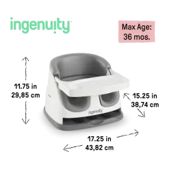 Baby Base 2-in-1 Feeding Booster and Floor Seat