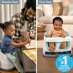 Baby Base 2-in-1 Feeding Booster and Floor Seat