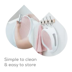 Baby Bath Support & Thermometer Gift Bundle