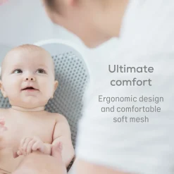 Baby Bath Support & Thermometer Gift Bundle