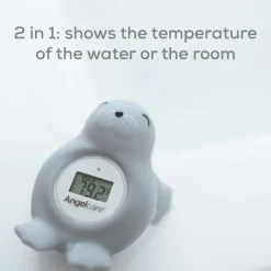 Baby Bath Support & Thermometer Gift Bundle