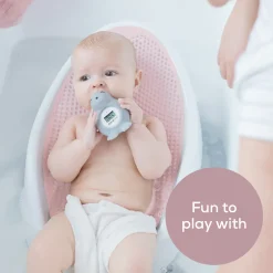 Baby Bath Support & Thermometer Gift Bundle