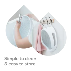Baby Bath Support & Thermometer Gift Bundle