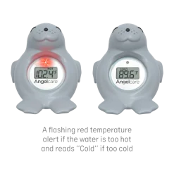Baby Bath Support & Thermometer Gift Bundle