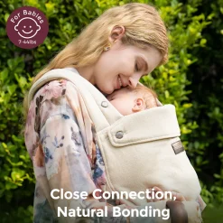 Baby Carrier with Natural Cotton Linen