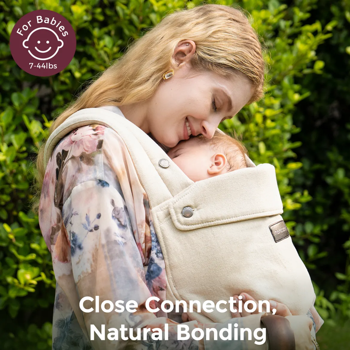 Baby Carrier with Natural Cotton Linen