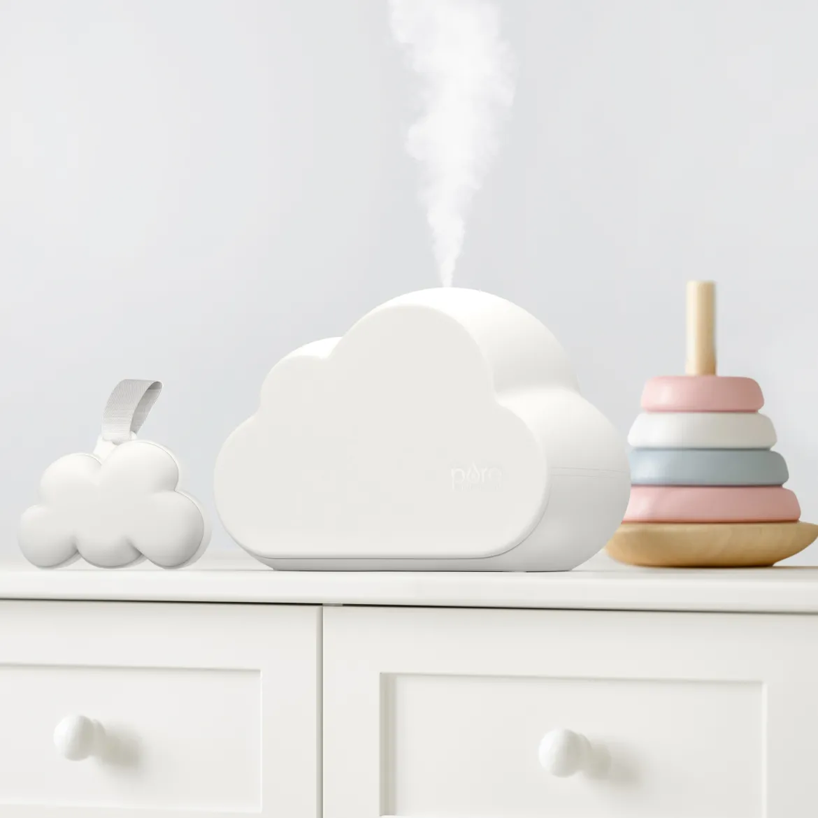 Baby Cloud Set Portable Sound Machine + Humidifier