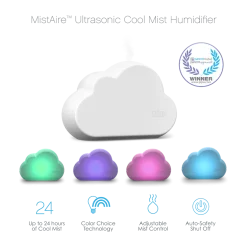 Baby Cloud Set Portable Sound Machine + Humidifier