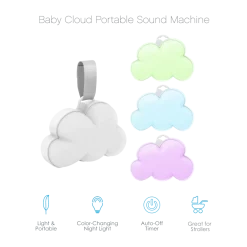 Baby Cloud Set Portable Sound Machine + Humidifier