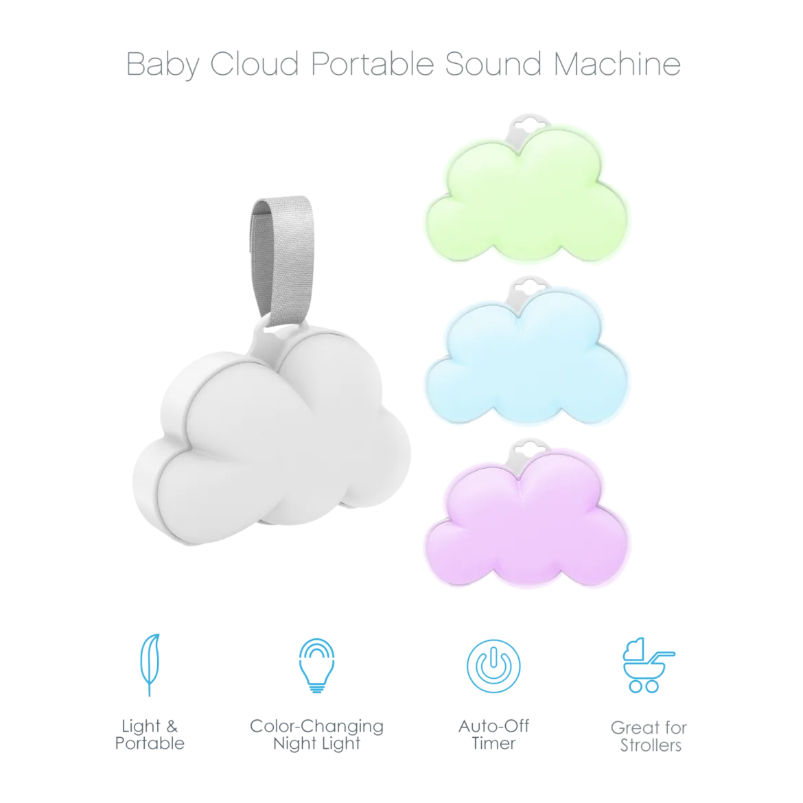 Baby Cloud Set Portable Sound Machine + Humidifier