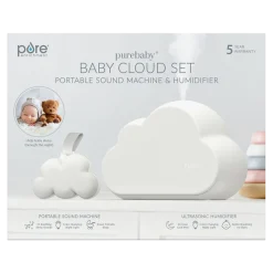 Baby Cloud Set Portable Sound Machine + Humidifier