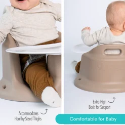 Baby Floor & Booster Seat with Tray