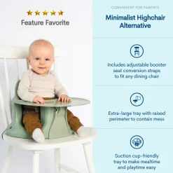 Baby Floor & Booster Seat with Tray