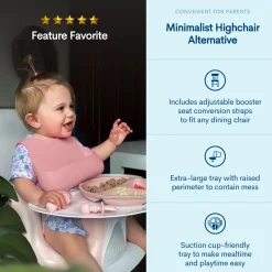 Baby Floor & Booster Seat with Tray