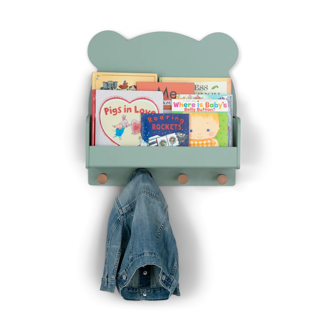 babyGap Brannan Bear Wall Shelf with 4 Hooks