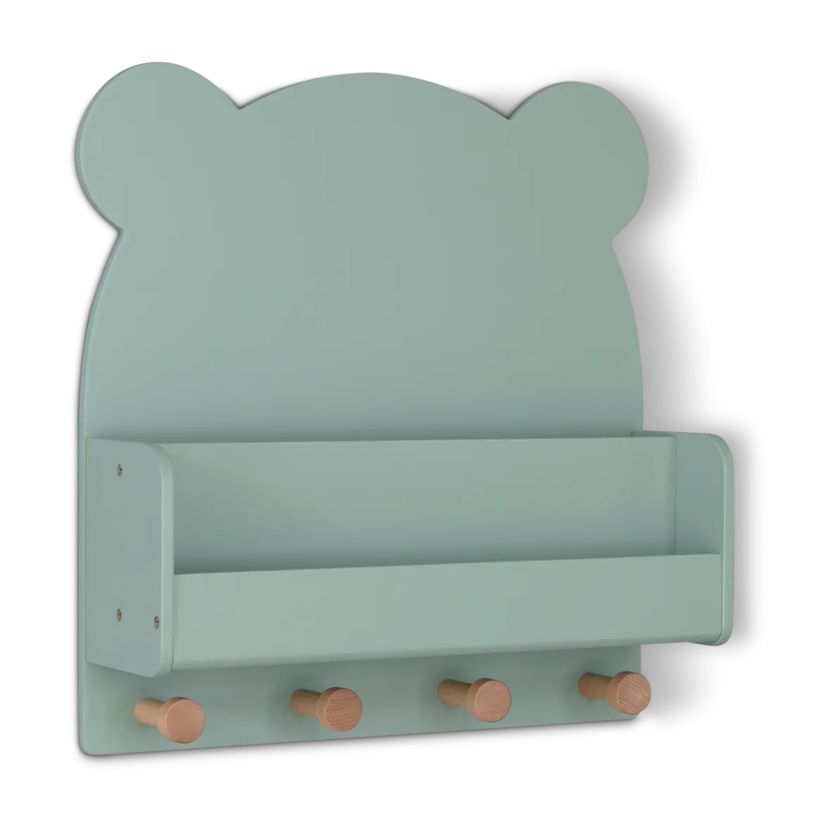 babyGap Brannan Bear Wall Shelf with 4 Hooks