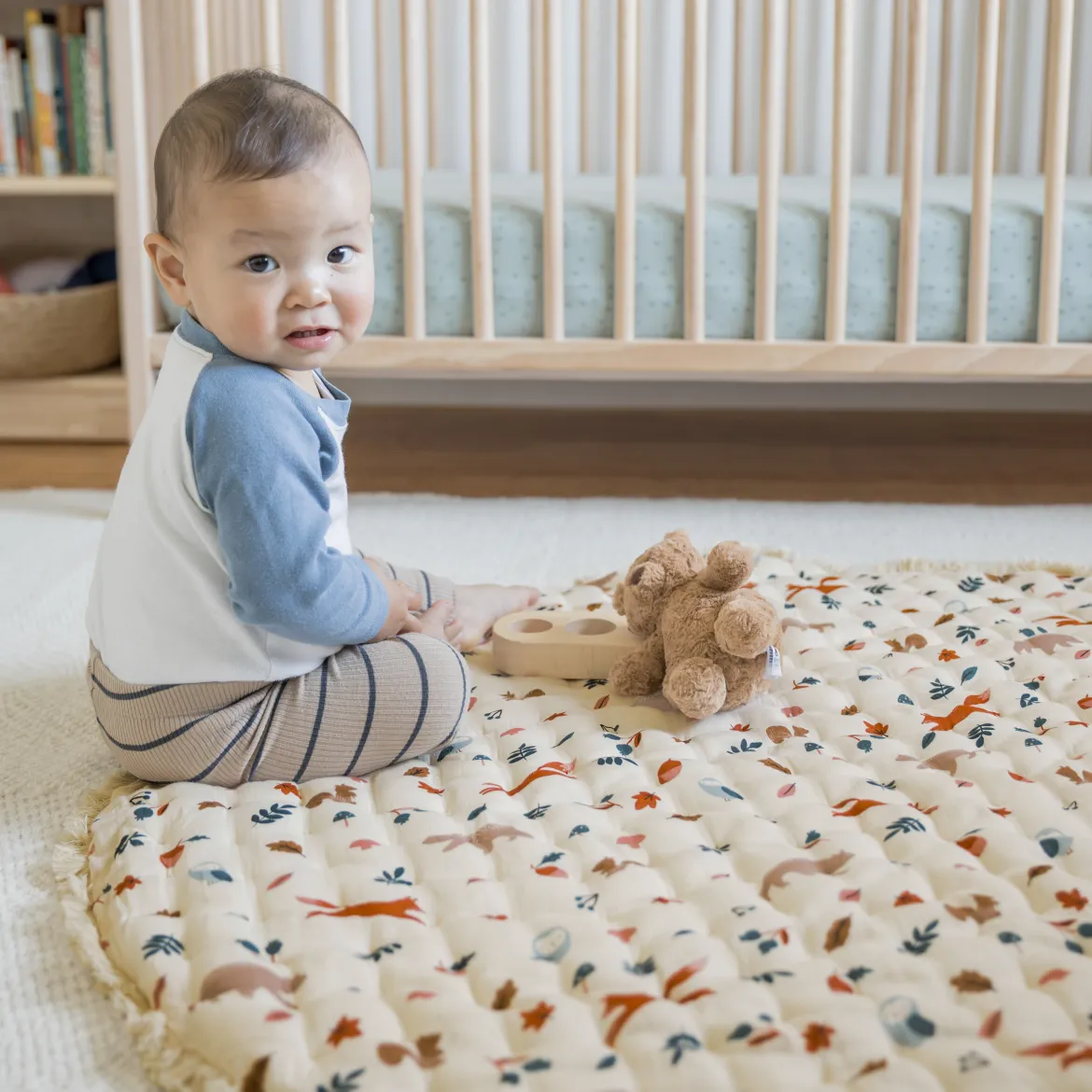 Baby Quilted Play Mat