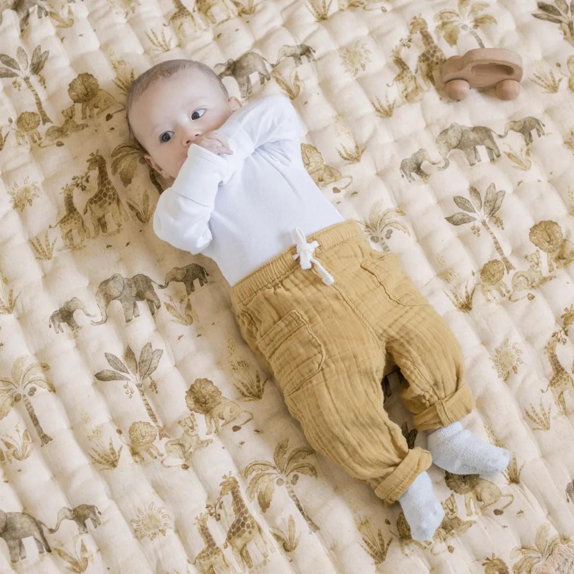 Baby Quilted Play Mat