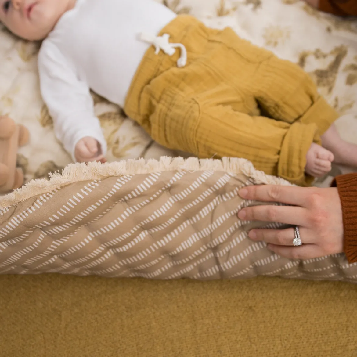 Baby Quilted Play Mat