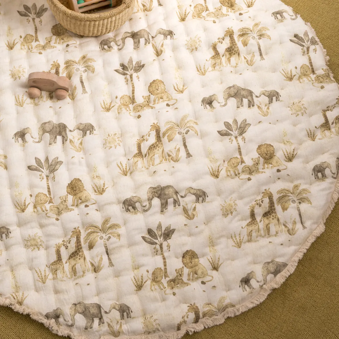 Baby Quilted Play Mat